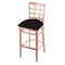Holland Bar Stool Co 25" Counter Stool, Natural Finish, Black Vinyl Seat 313025NatBlkVinyl - alternate 1
